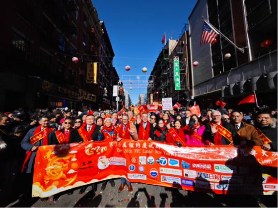 PA旗舰厅亮相纽约新春活动 香飘世界火爆全球